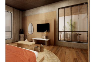 Thiết kế phòng ngủ tone cam ấm áp cho căn phòng của bạn cùng Đại Thành Home